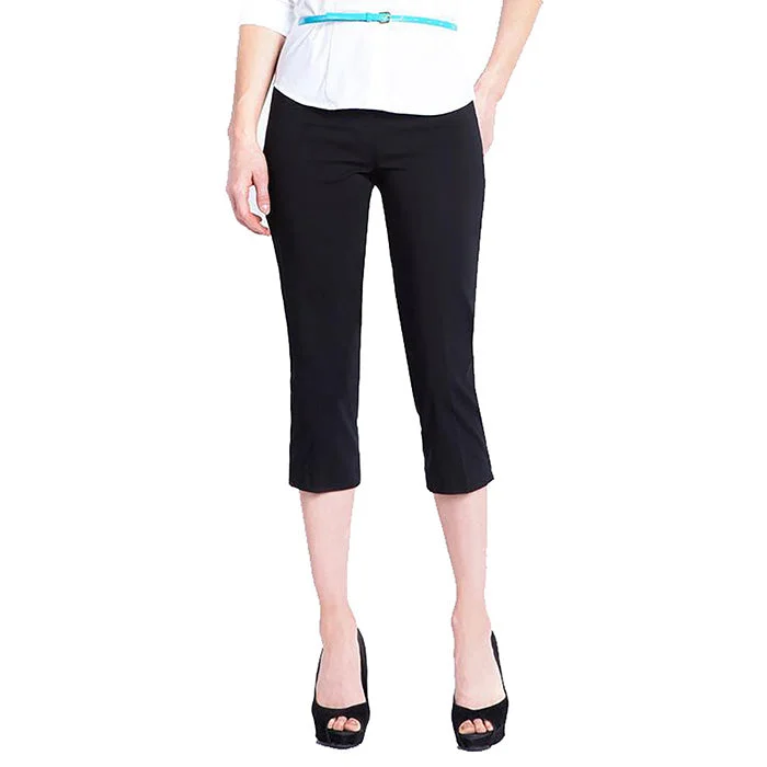 SlimSation 21-Inch Capri  Pants - Black