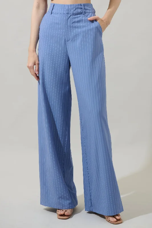 Marbles Striped Idris Wide Leg Pants