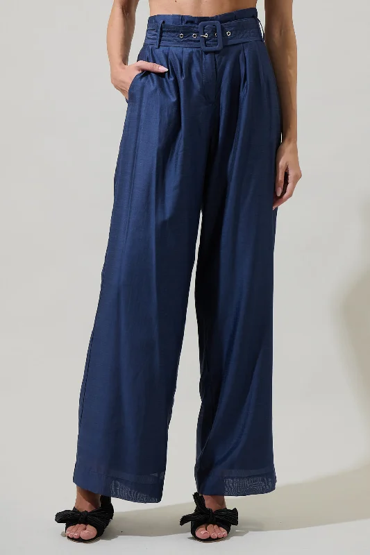 Bellaire High Waisted Wide Leg Pants