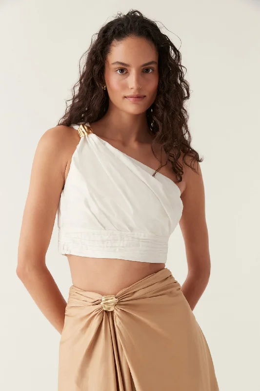 Clarity One Shoulder Top