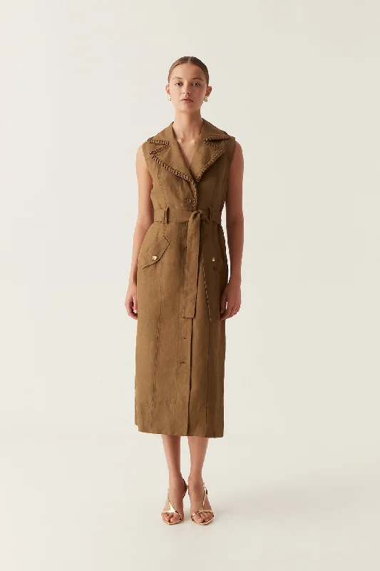 Encompass Utility Midi Dress