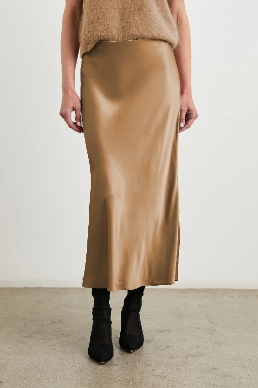 ANYA SKIRT - CAMEL