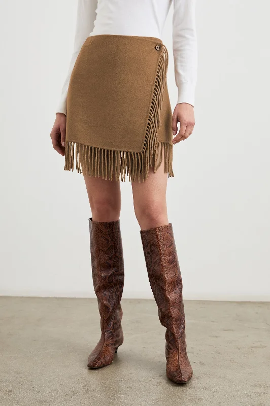 VISTA SKIRT - CAMEL