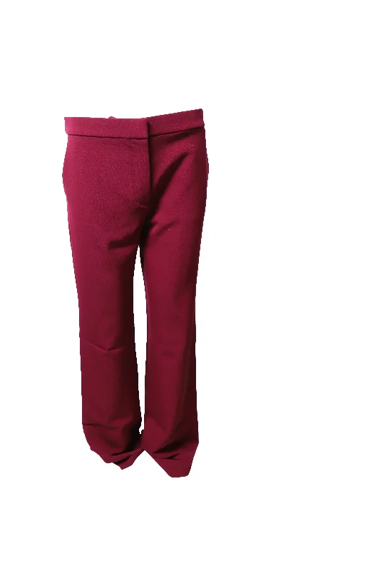 Stella McCartney Tailored Trousers in Pink Wool