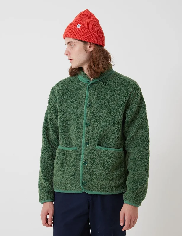 Bhode Fleece Work Jacket - Sage Green