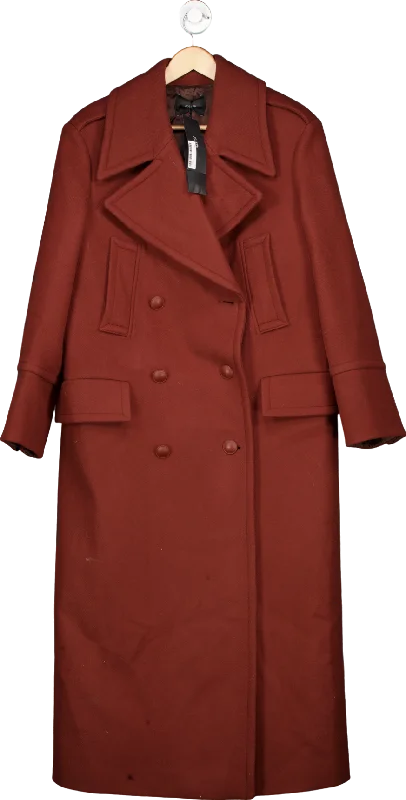 Joseph Raisin Virgin Wool & Cashmere Blend Esher Oversizel Coat FR34 UK 6