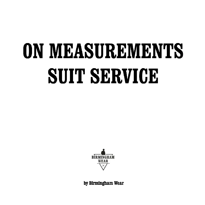 On measurements suit Service