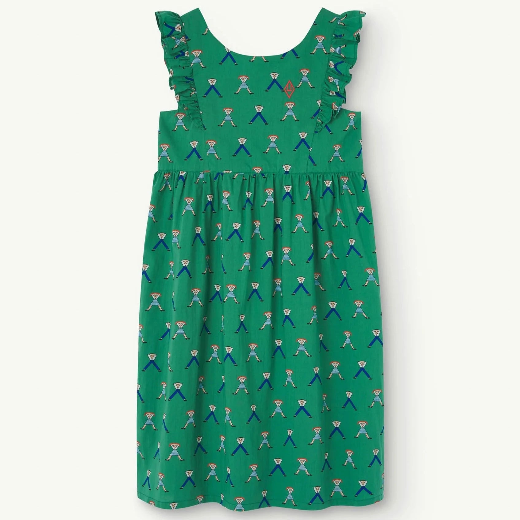 THE ANIMALS OBSERVATORY Kids Girl Flowers Otter Dress