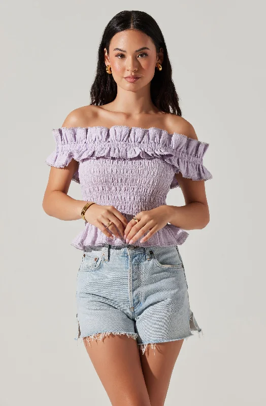 Foufette Smocked Top