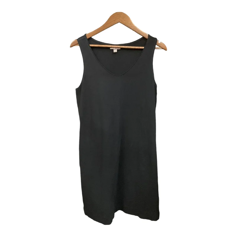 Dress Casual Midi By J. Jill In Black, Size: M