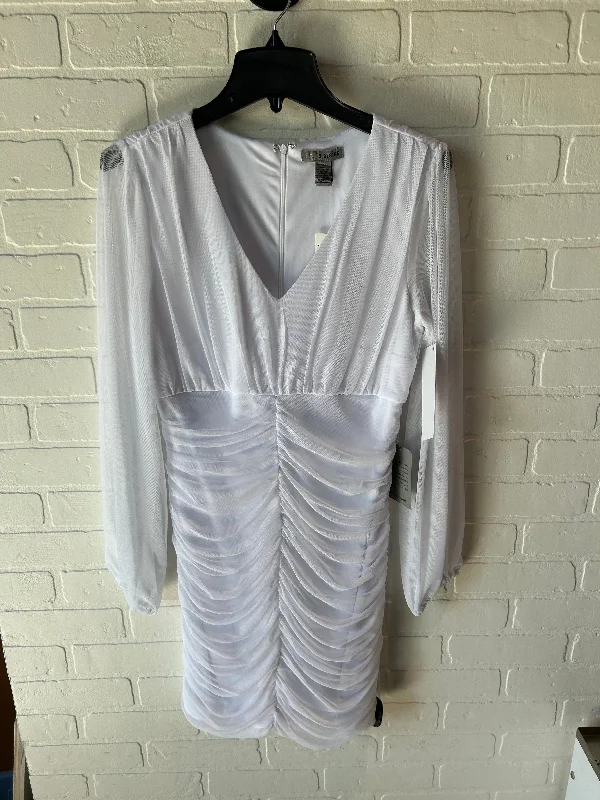 Dress Party Midi By Cmc In White, Size: M