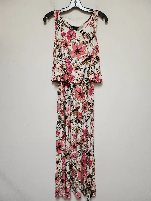 Floral Print Dress Casual Maxi Robert Louis, Size M