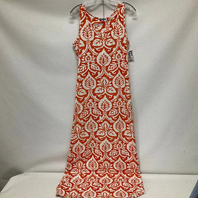 Orange Dress Casual Maxi J Mclaughlin, Size M