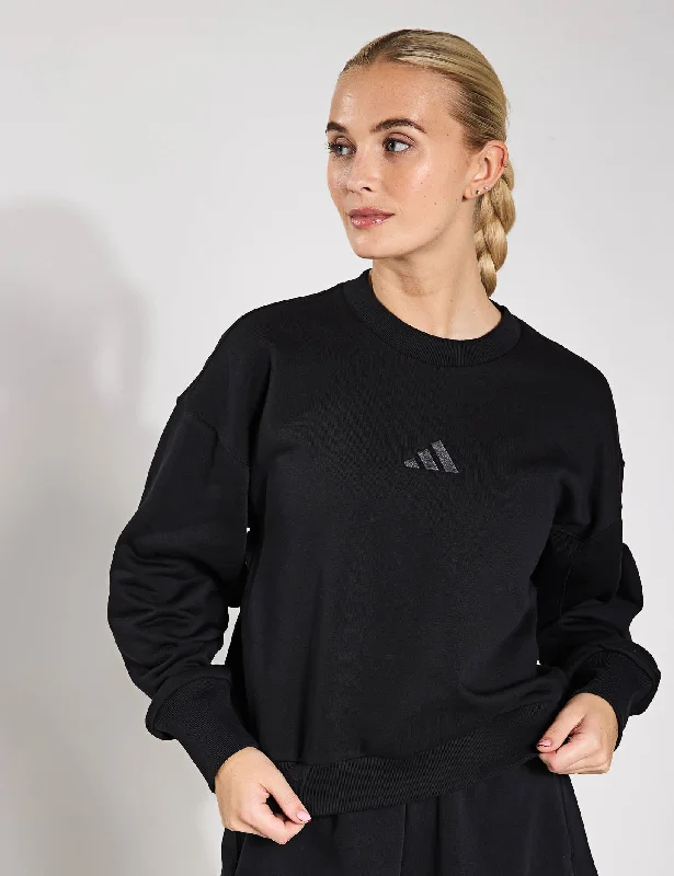 ALL SZN Fleece Loose Sweatshirt - Black