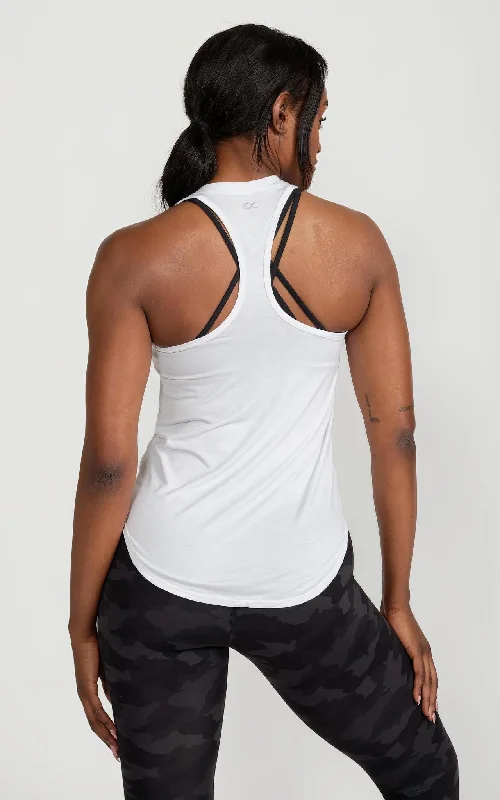 Performance Tank in White