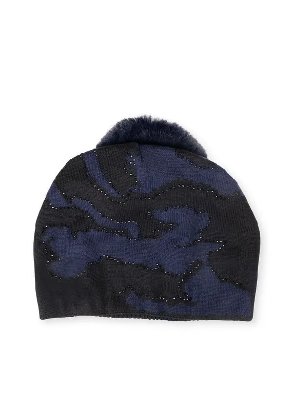 Faux Pom Beanie