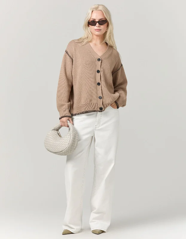 Theodora Cardigan - Beige