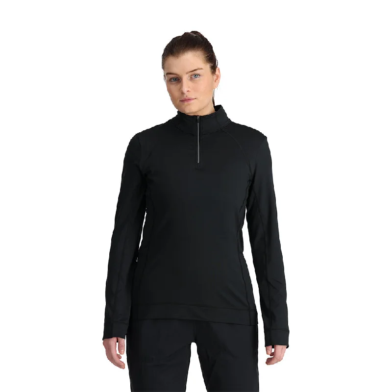 Womens Savona Half Zip - Black